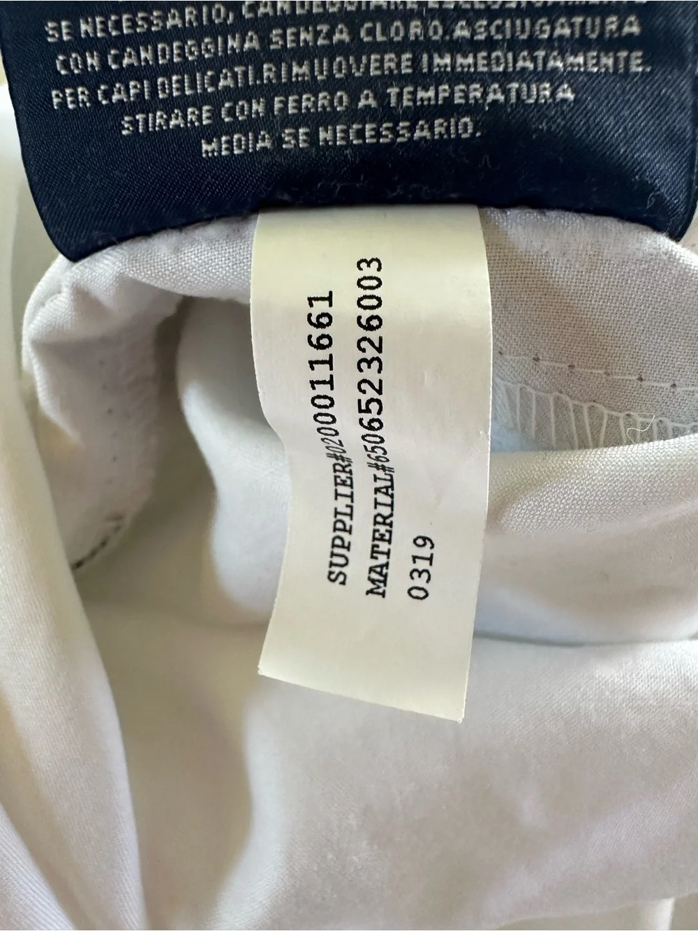 Ralph Lauren 100% Cotton Queen Duvet Cover White w/ Blue Trim